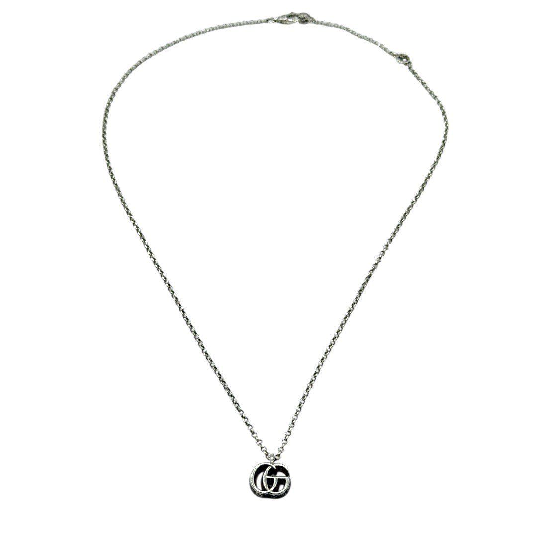 極美品】 グッチ ネックレス GGロゴ 925 レディース GUCCI - メルカリ