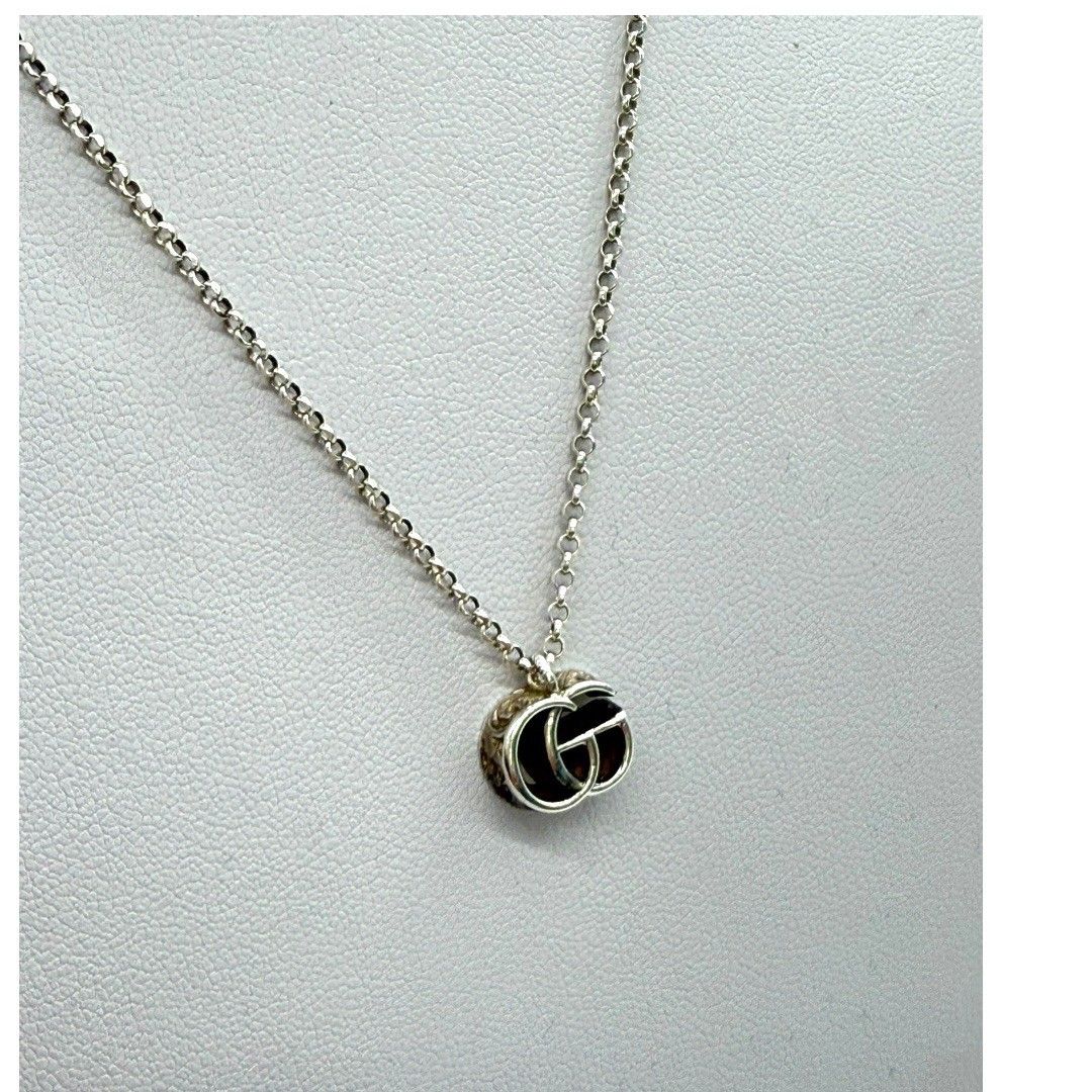 極美品】 グッチ ネックレス GGロゴ 925 レディース GUCCI - メルカリ
