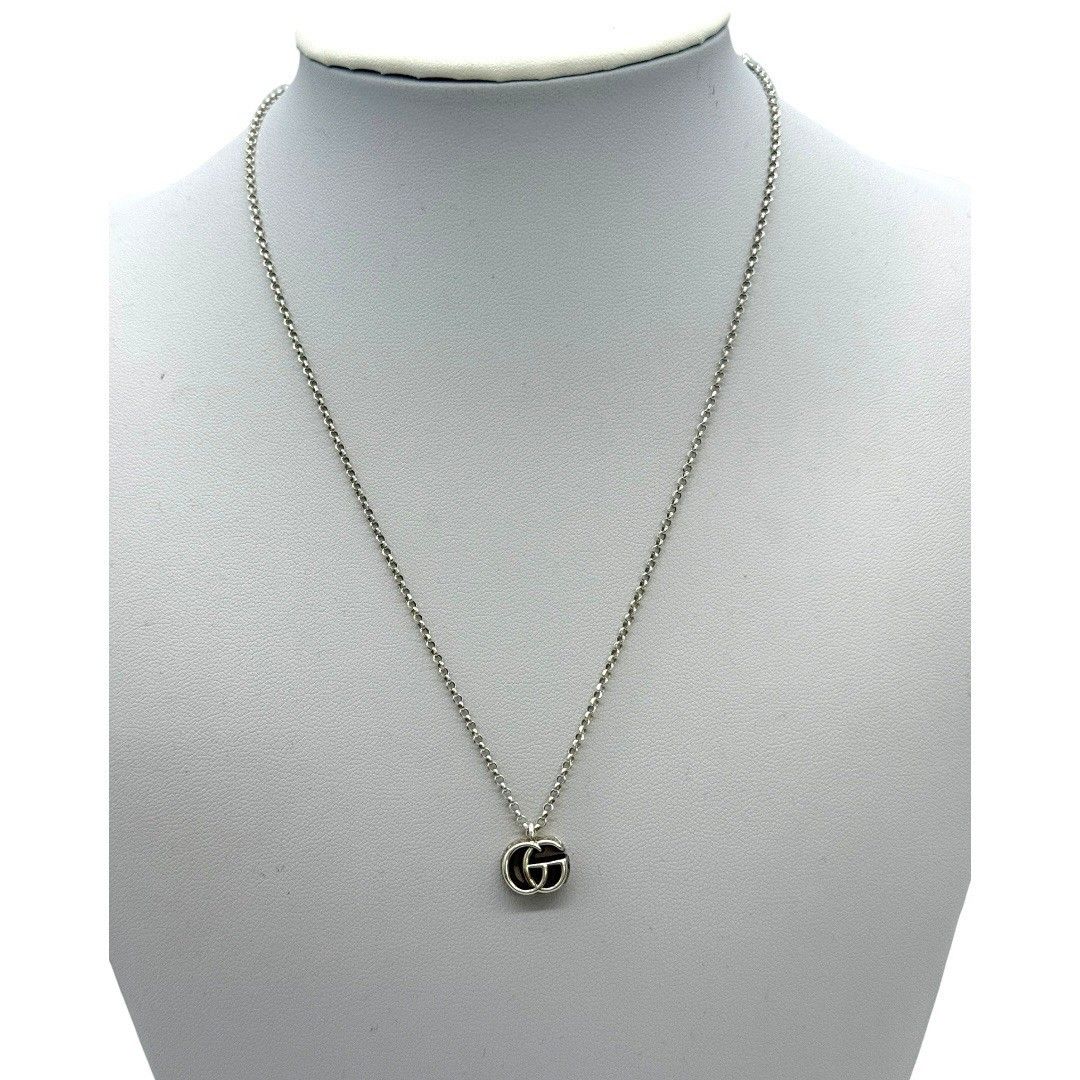 極美品】 グッチ ネックレス GGロゴ 925 レディース GUCCI - メルカリ