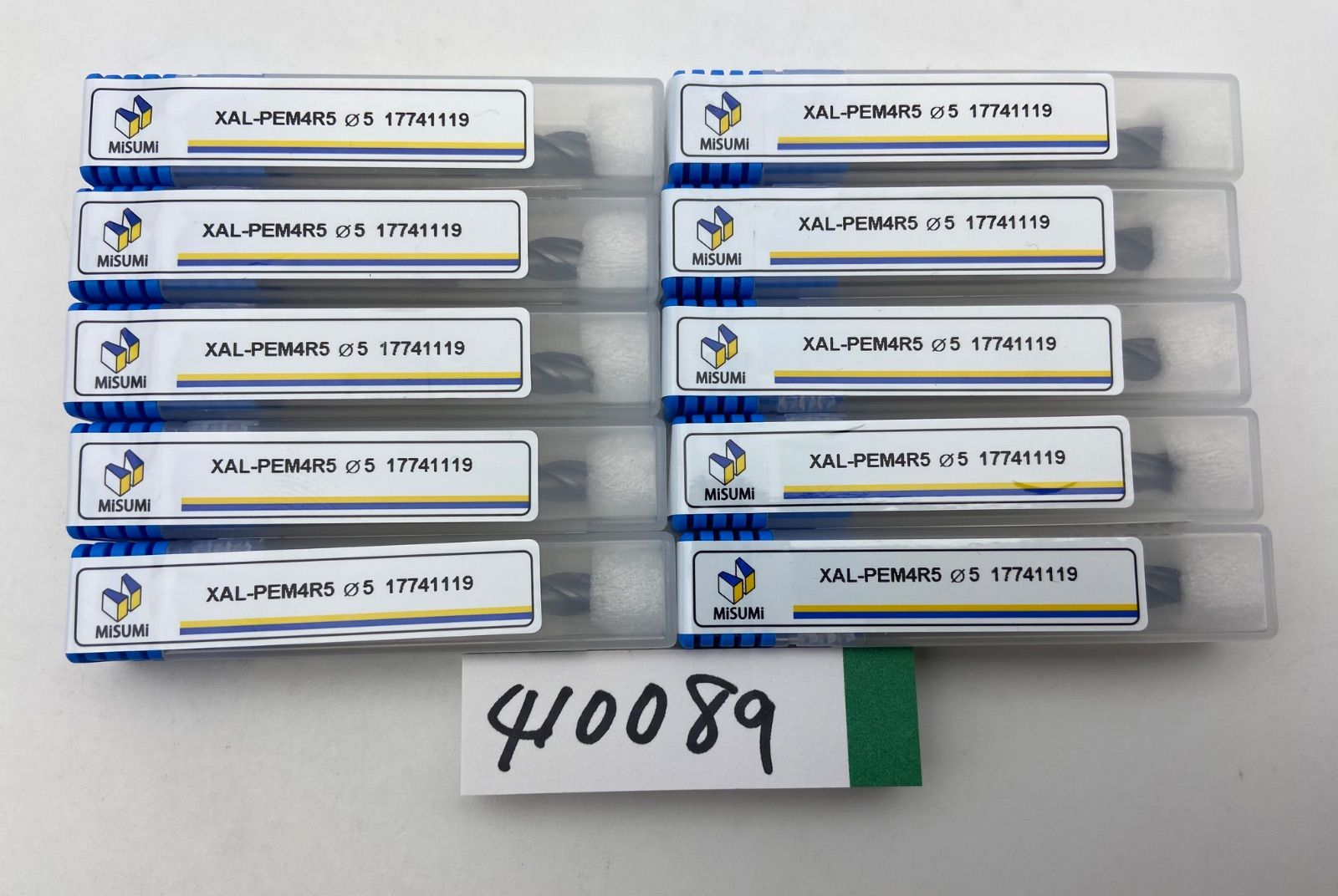 ミスミMISUMI XAL PEM 4 R 5 φ5 10本セット