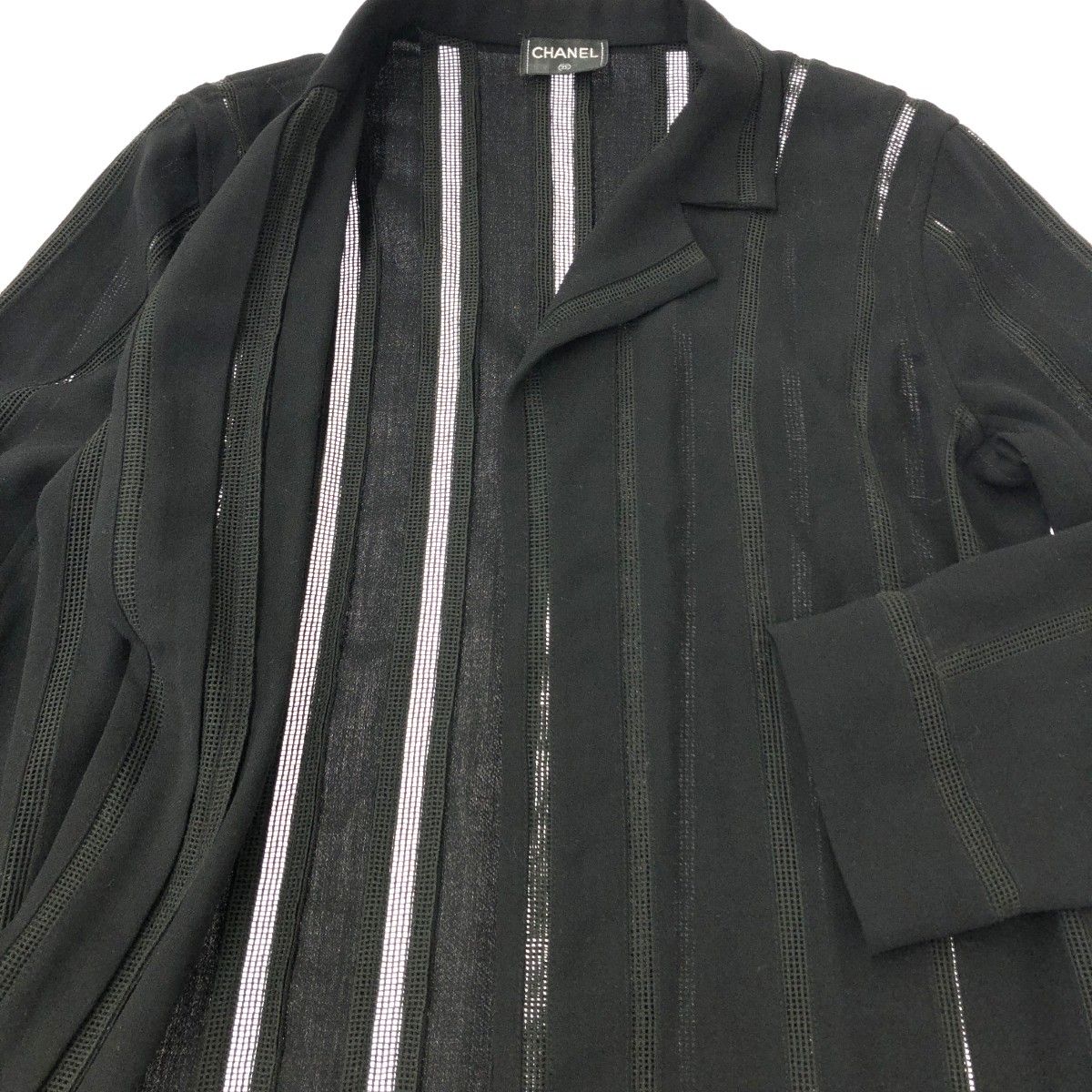 CHANEL シャネル ジャケット 切替デザイン/ココマーク/ストライプ