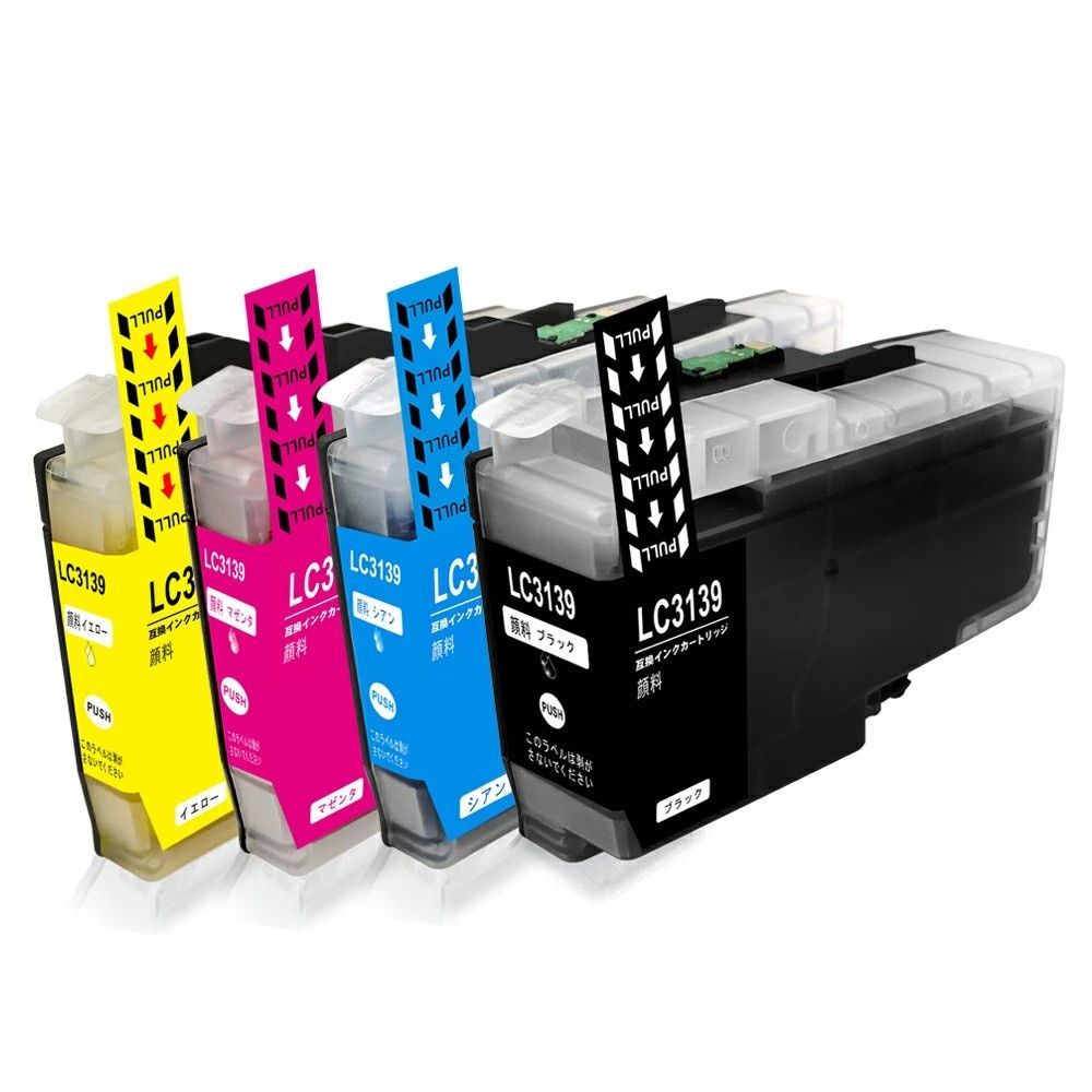 Brother【LC3139-4PK・4色セット・超大容量】ブラザー 互換 インク
