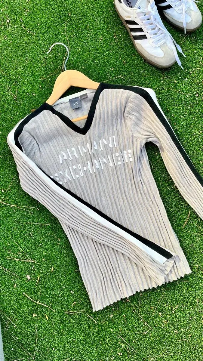 アルマーニ エクスチェンジ ニット 長袖 Tシャツ