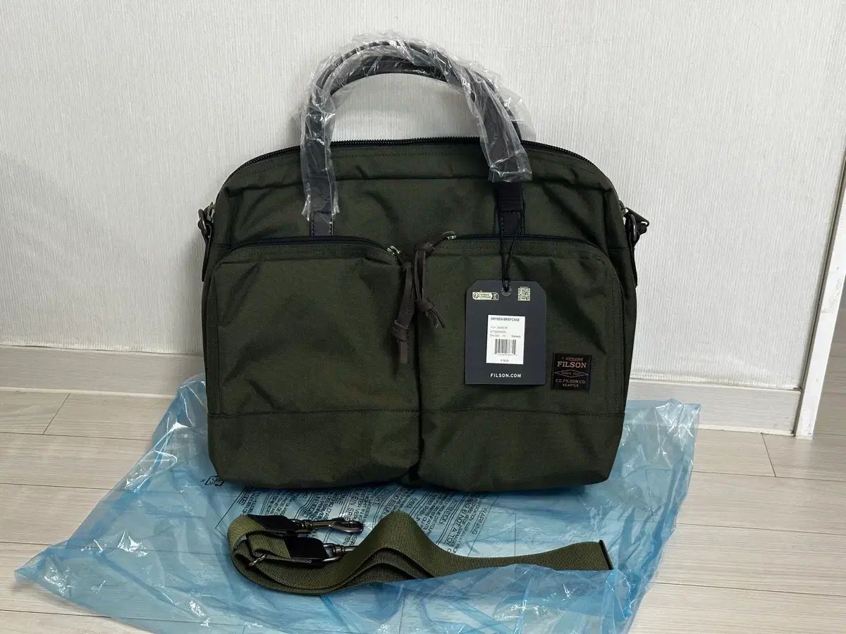 フィルソン ドライデン ブリーフケース オター グリーン
