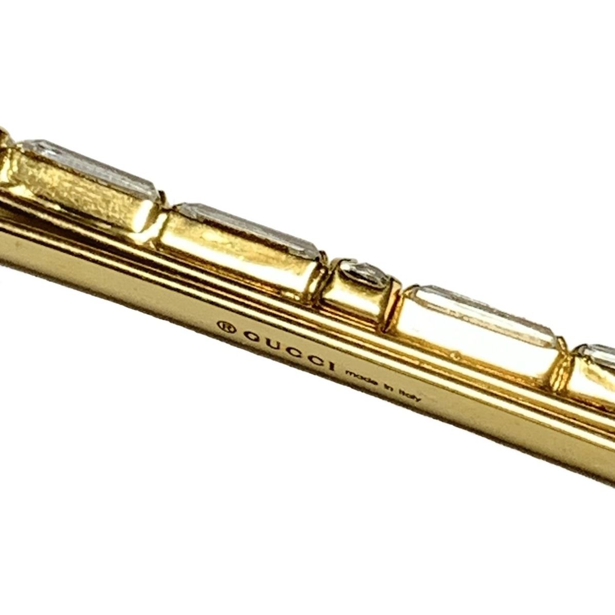 GUCCI(グッチ) アクセサリー インターロッキングG クリア ヘアピン