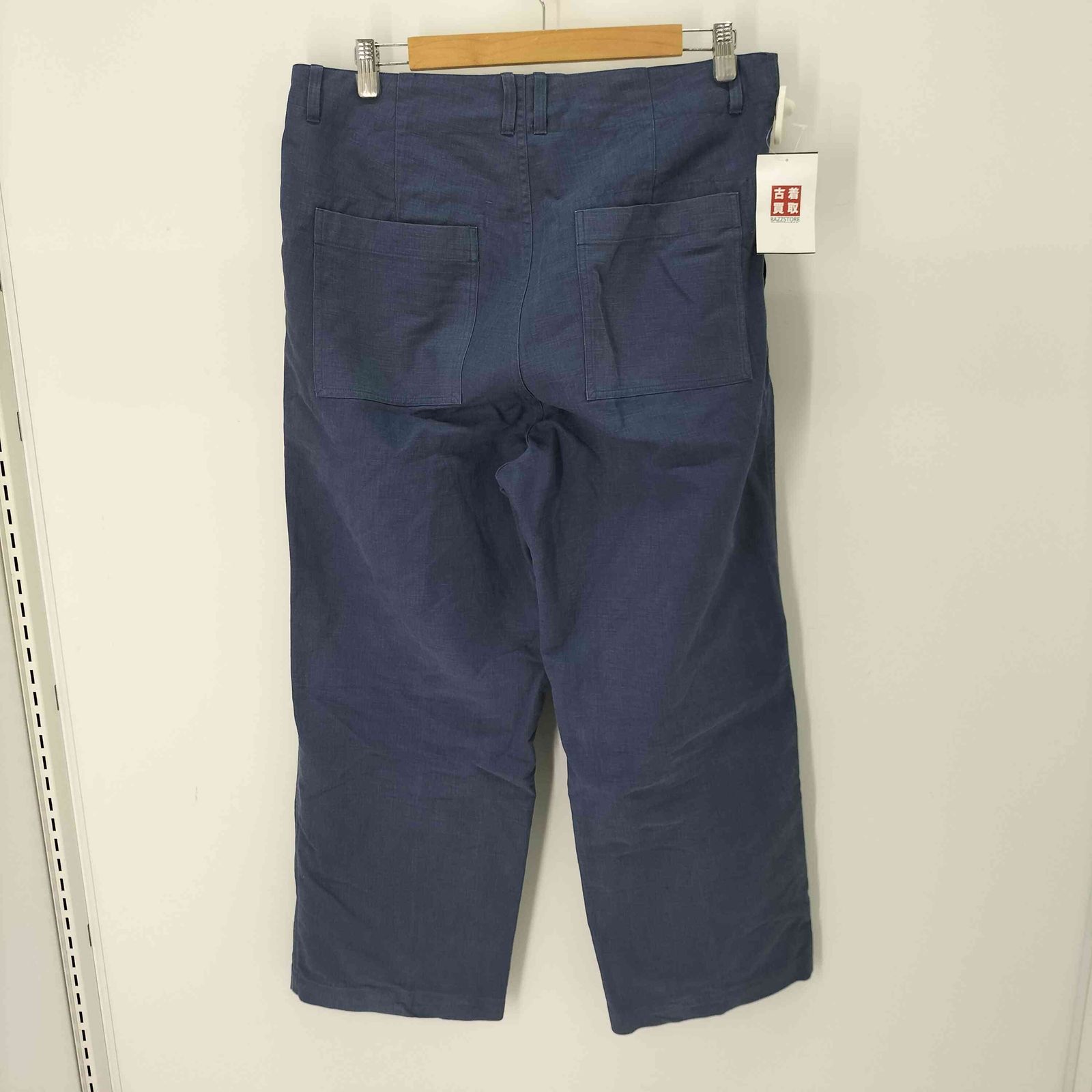 ネストローブコンフェクト nest Robe CONFECT コットンダブルクロス タックワイド トラウザーズ. メンズ JPN 4