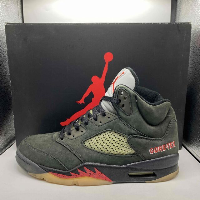 NIKE 2022 WMNS AIR JORDAN 5 RETRO GORE-TEX 28.5cm DR0092-001