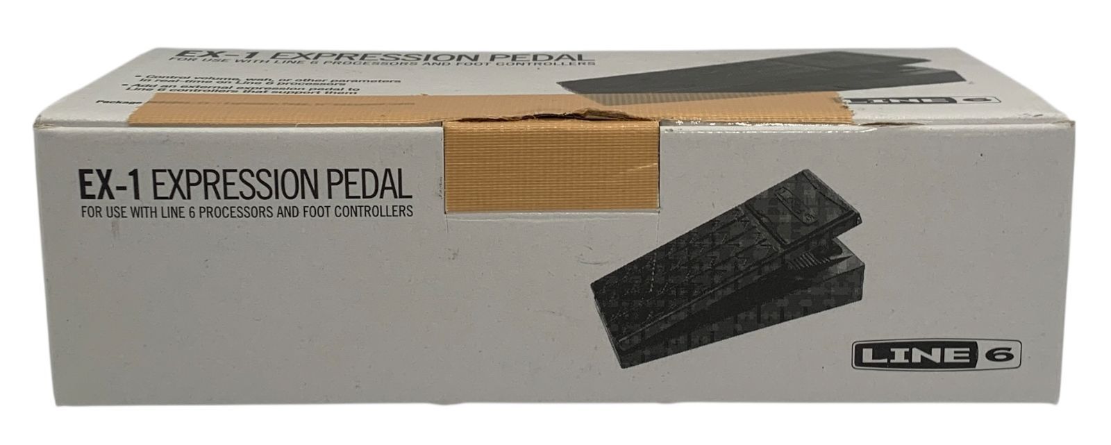 s588【美品！】 Line6 EX-1 エクスプレッションペダル ギター用 足元