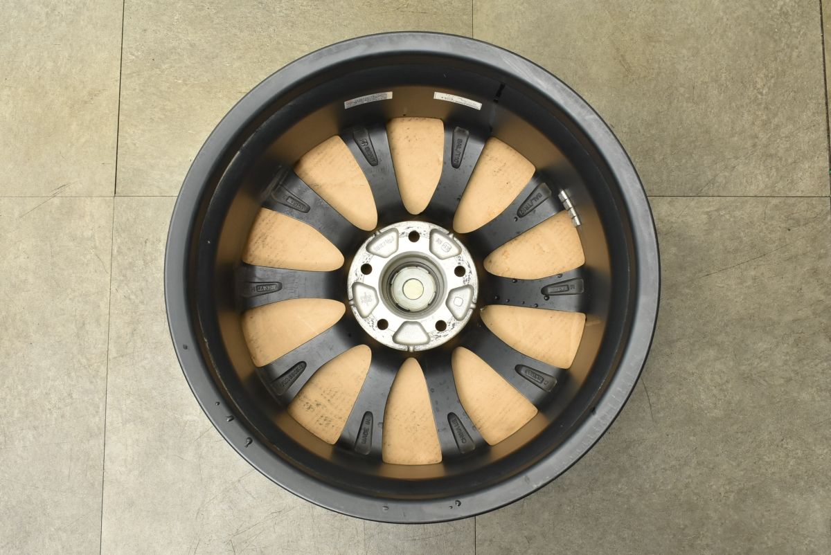 美品ブリヂストン バルミナV5 18インチ PCD114.3 5穴7.5j-18 バリ溝