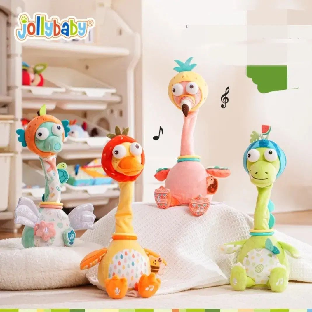  jollybaby ジョリーアンベイビー うごく アヒルおもちゃ 音楽録音機能 その他