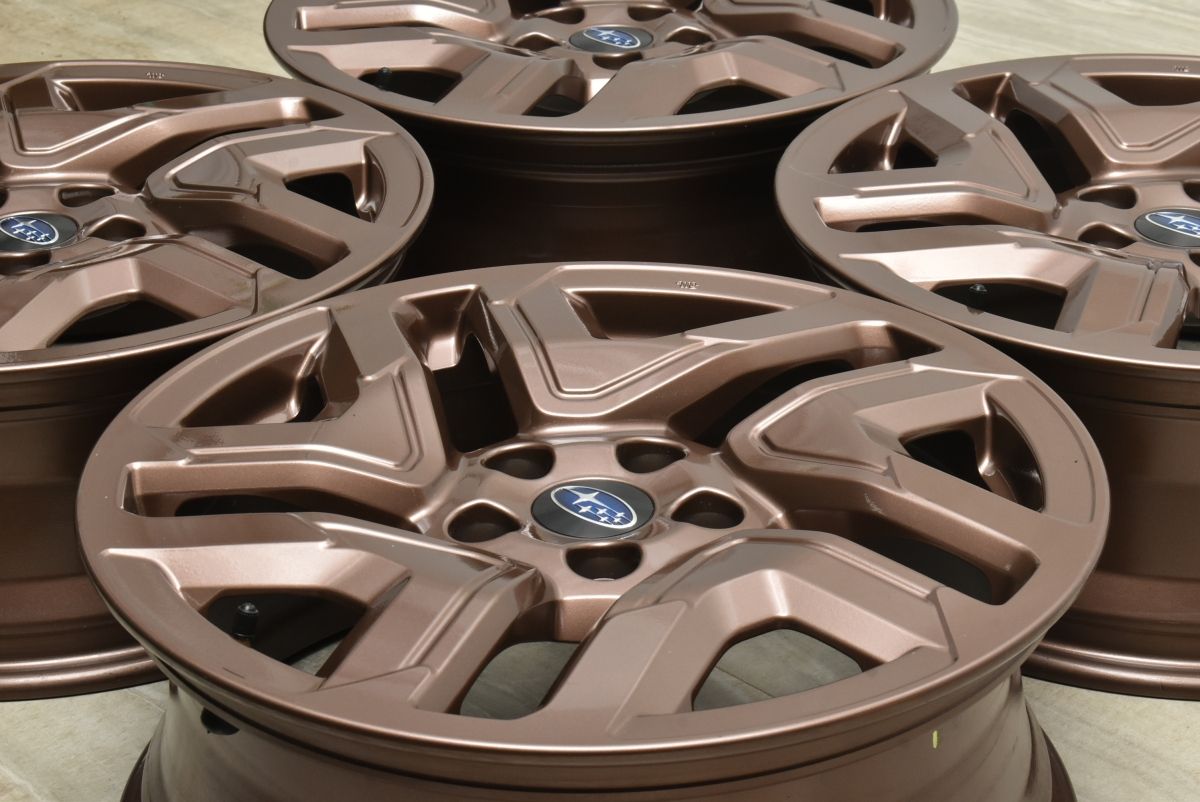 新車外し品】スバル SL フォレスター 純正 18in 7J +48 PCD114.3 4本