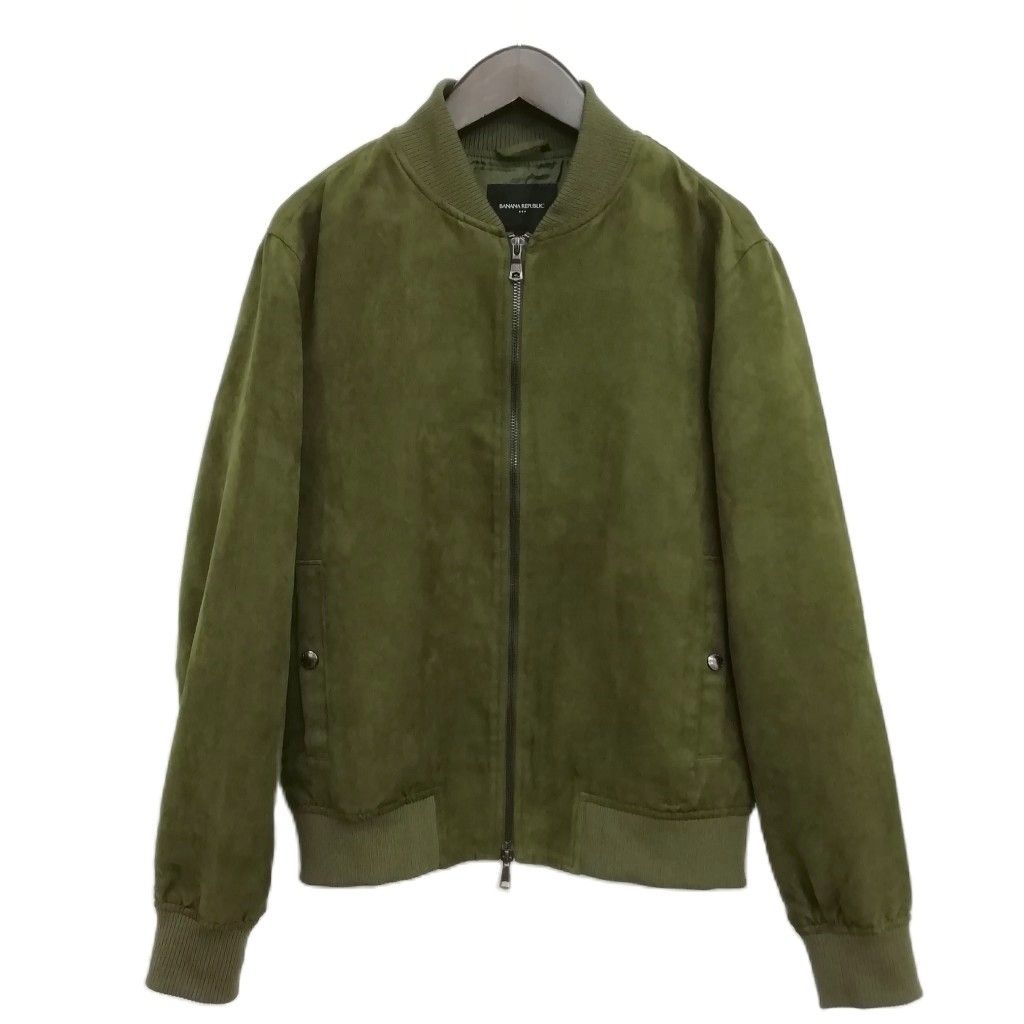 バナナリパブリック BANANA REPUBLIC 2025 VEGAN SUEDE BOMBER JACKET