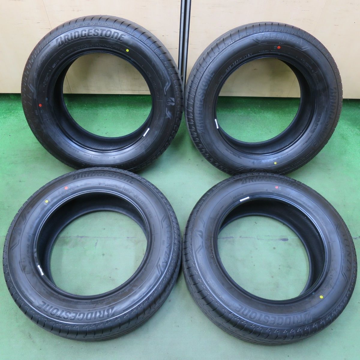 新車外し！25年☆225/65R17 ブリヂストン アレンザ 001 タイヤ 17