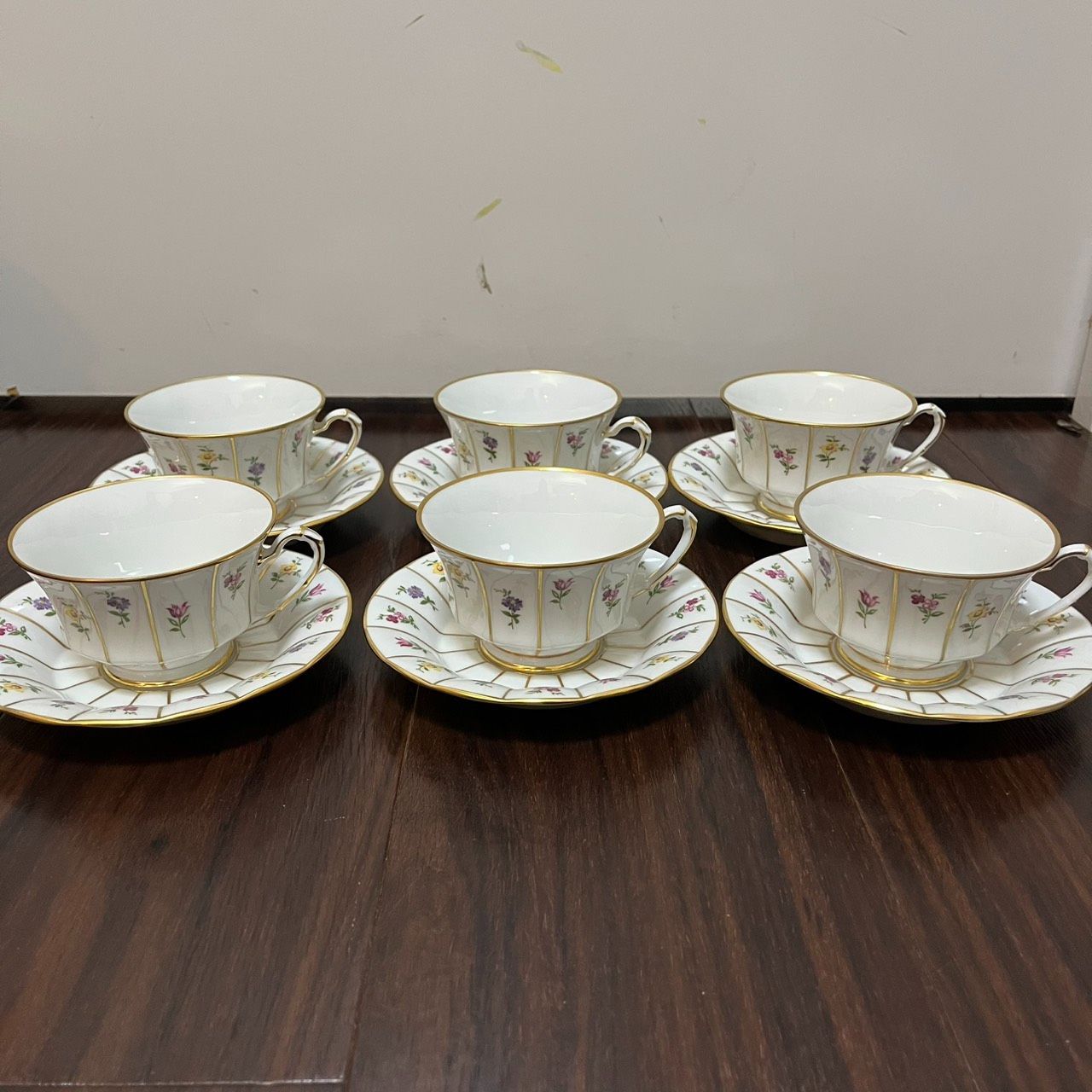 Furstenberg フェルステンベルグ ティーカップ ソーサー セット 6客 箱無し