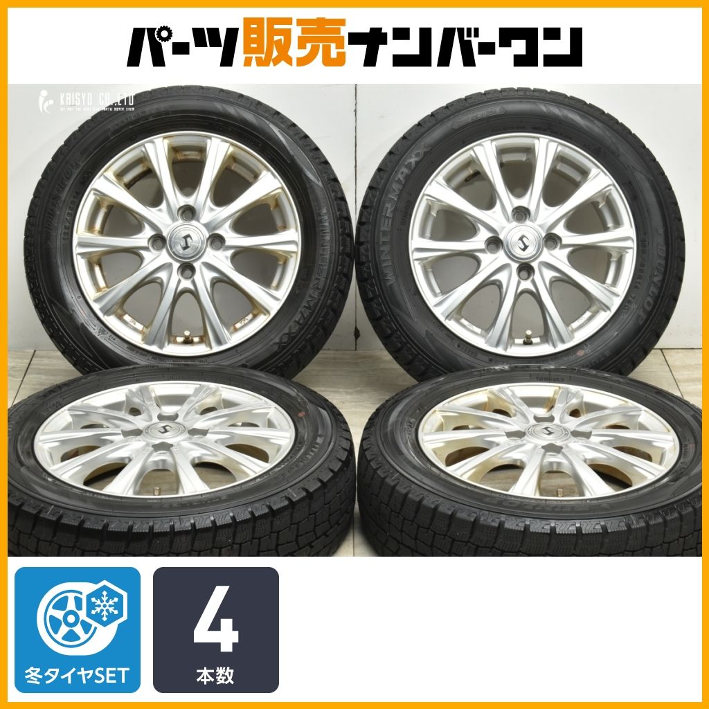 交換用に ジョーカー 14 in 4 5 J 45 PCD 100 ダンロップ ウィンターマックス WM 02 165 65 R パッソ ルーミー デリカD 2 トール ブーン