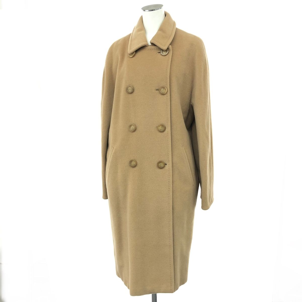 MAX MARA マックスマーラ カシミヤブレンドコート サイズ:42 白タグ 