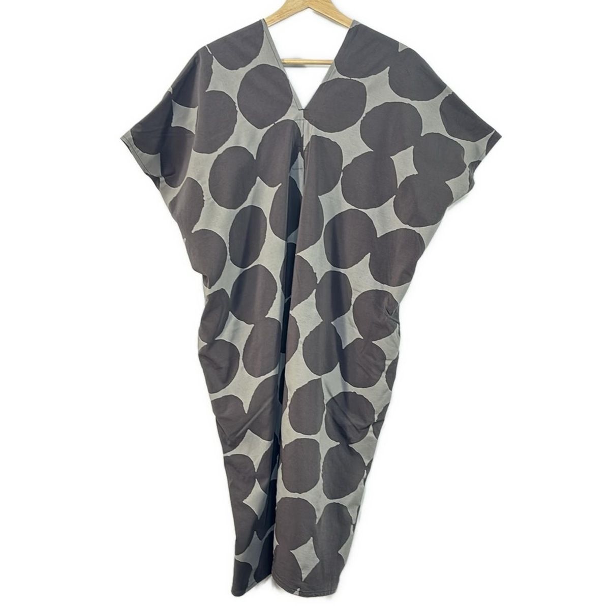 SOU・SOU(ソウソウ) ワンピース レディース美品 - ダークグレー×グレー