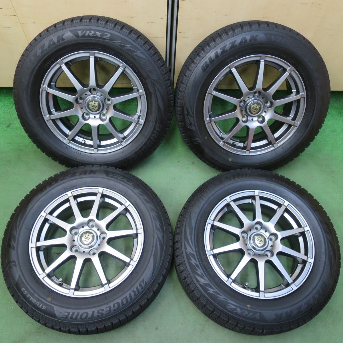 バリ溝！23年！キレイ！9分☆スタッドレス 195/65R15 ブリヂストン