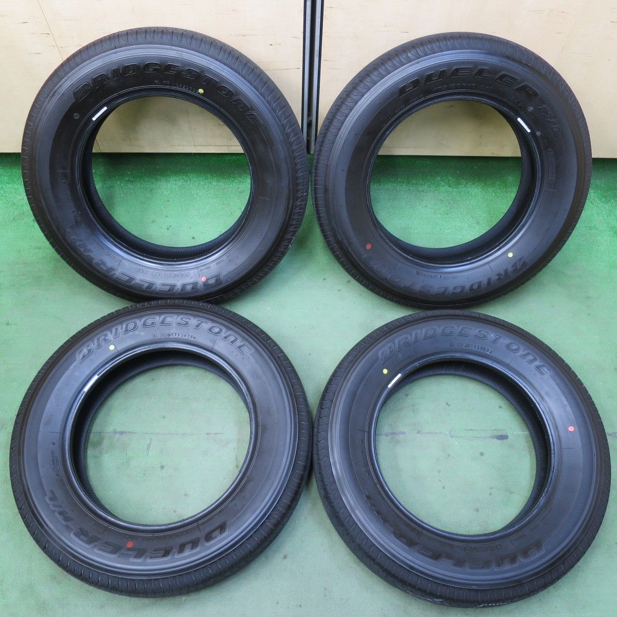 新車外し 25年 ジムニー 等 175 80 R 16 ブリヂストン デューラー H L 852 タイヤ 16インチ 5112805イノタ