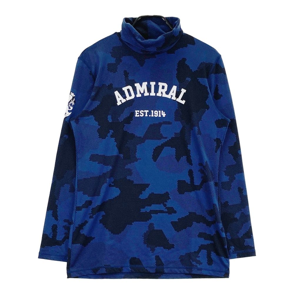 サイズ：L ADMIRAL アドミラル タートルネック 長袖Tシャツ 裏起毛
