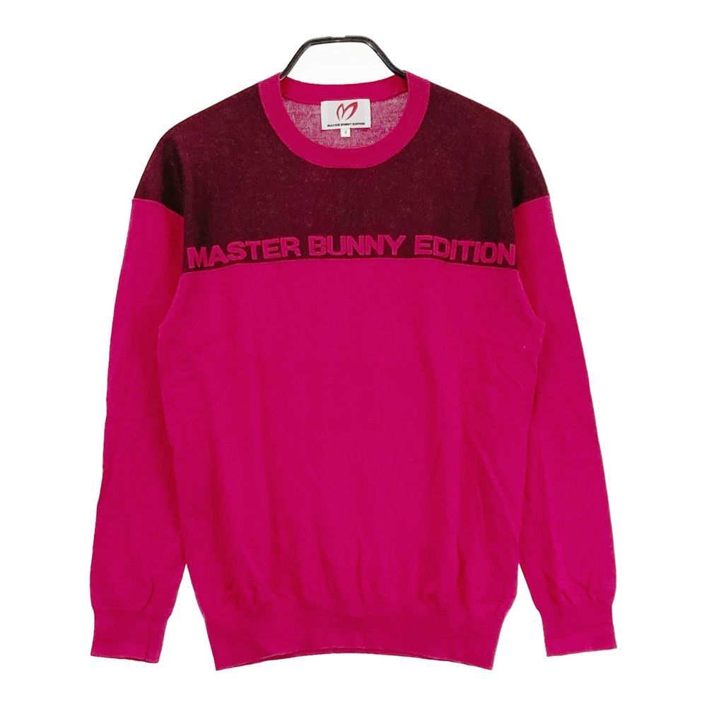 美品✨MASTER BUNNY EDITION カシミヤセーター ピンク　0 サイズ：4 MASTER BUNNY EDITION マスターバニーエディション ニット