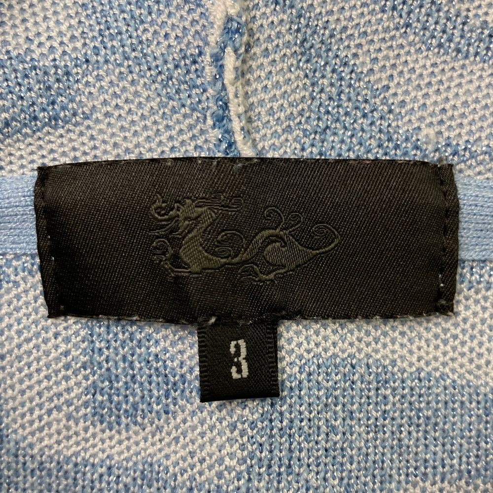 サイズ：3 DANCE WITH DRAGON ダンスウィズドラゴン ハーフジップ