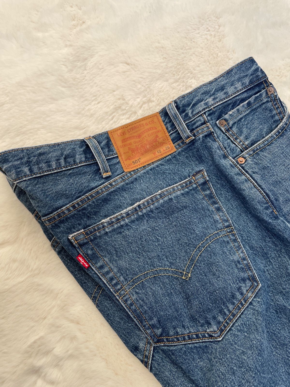 LEVI STRAUSS & CO. 501 デニムパンツ W40 L26 Levi's 501 リーバイス プレミアム デニムパンツ W40 L26 - メルカリ