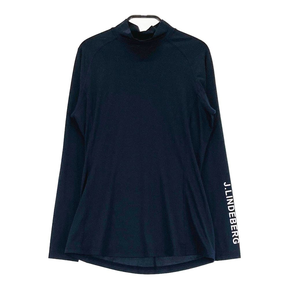 サイズ：M J.LINDEBERG ジェイリンドバーグ 長袖ハイネックTシャツ