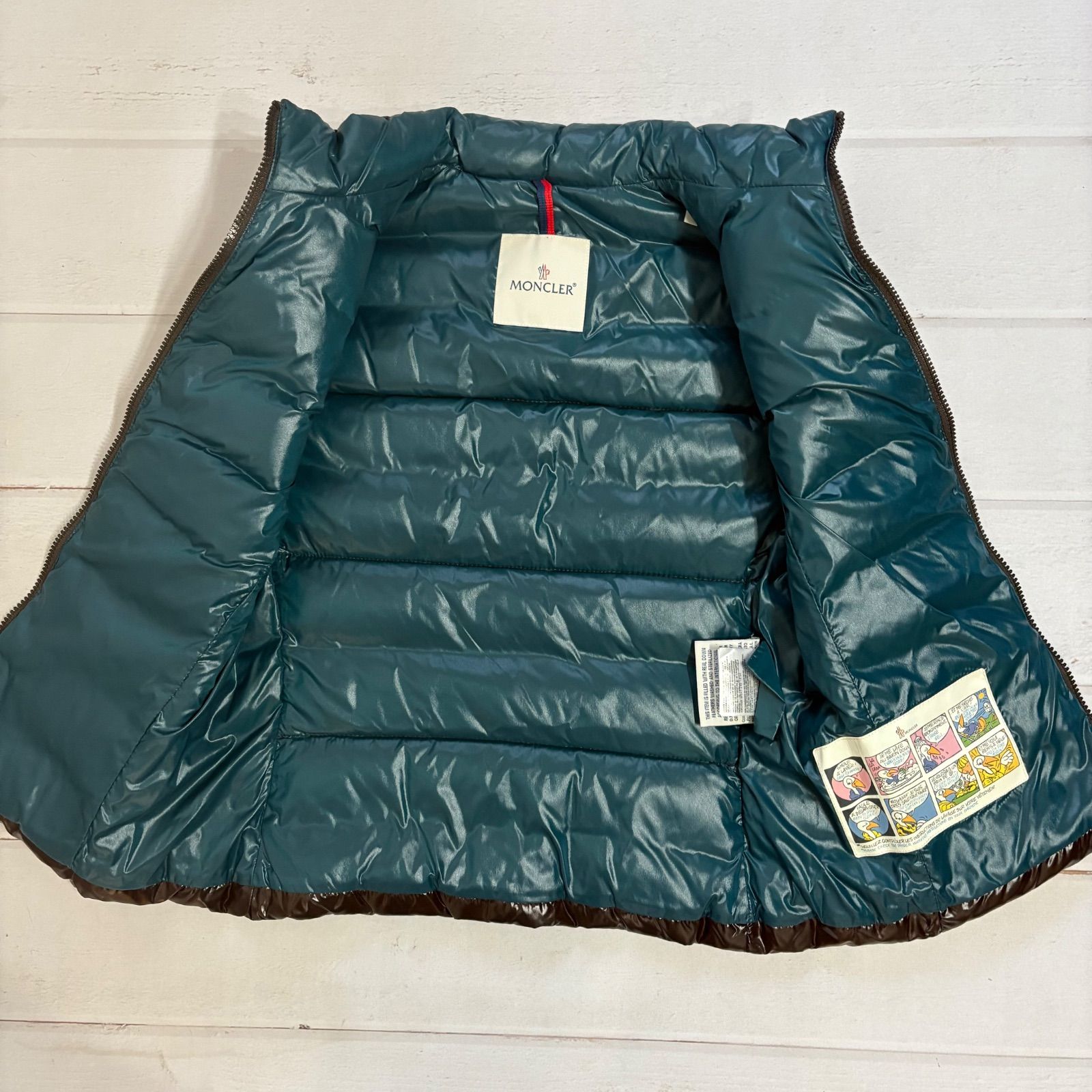 極美品 MONCLER モンクレール ガーニー GHANY GILET ダウンベスト ジレ