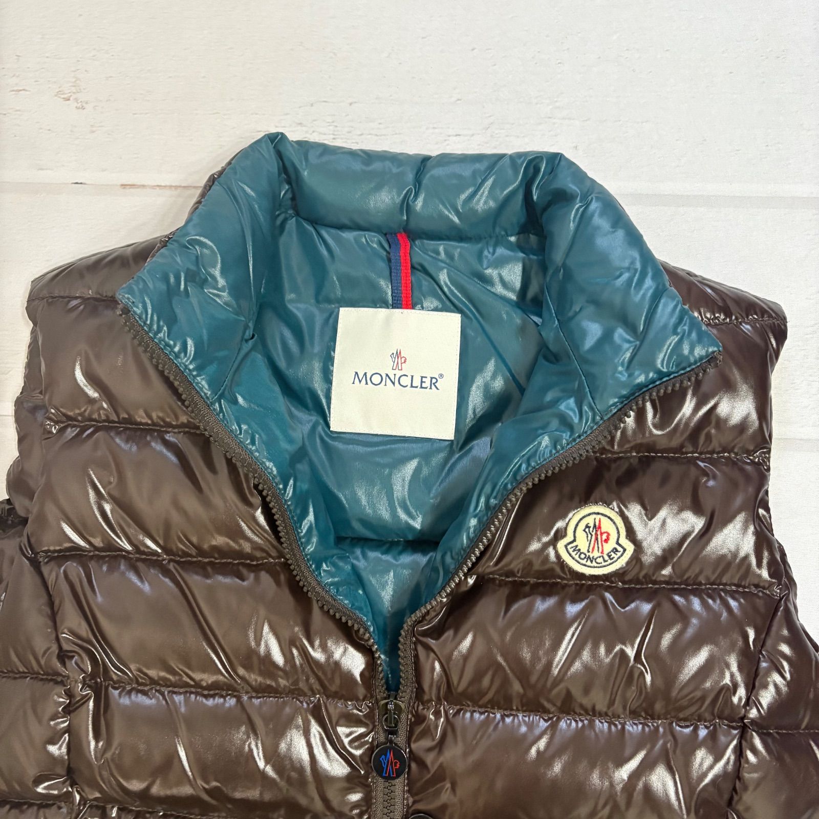 極美品 MONCLER モンクレール ガーニー GHANY GILET ダウンベスト ジレ