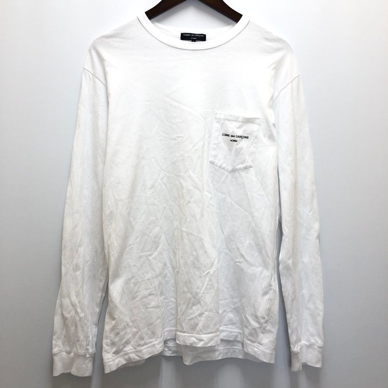 品 COMME des GARCONS HOMME コムデギャルソンオム コムデギャルソン オム 綿天竺 L S Tシャツ HD-T 010 fuz 140-240815-SU-16-tom
