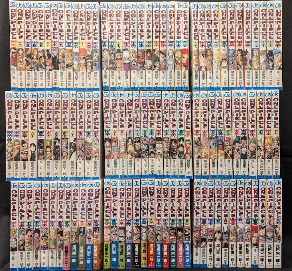 集英社 ジャンプコミックス 尾田栄一郎 ONE PIECE 1 108巻 最新セット