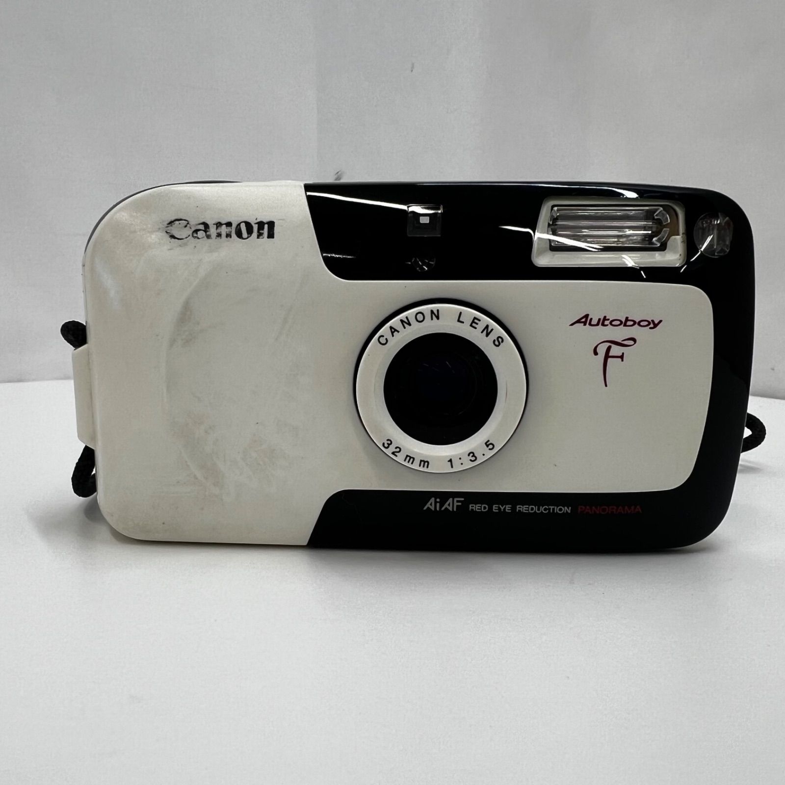 3 000212 Canon Autoboy F キャノン オートボーイ パンダ フィルムカメラ