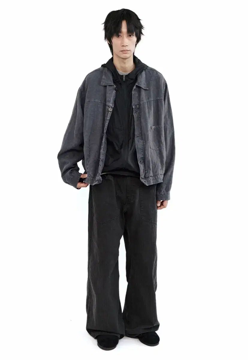 ポリテル HUMAN MADE インデックス ベイカー パジャマ チャコール 3