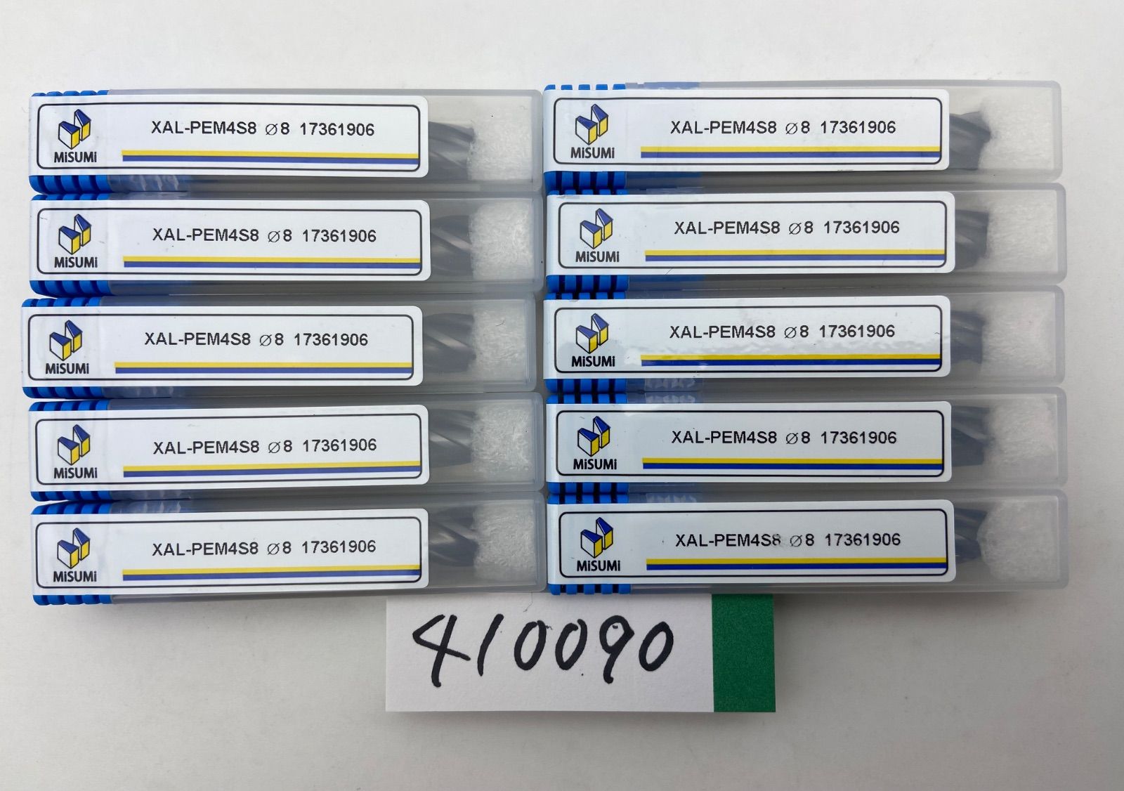 ミスミMISUMI XAL-PEM 4 S 8 φ8 10本セット