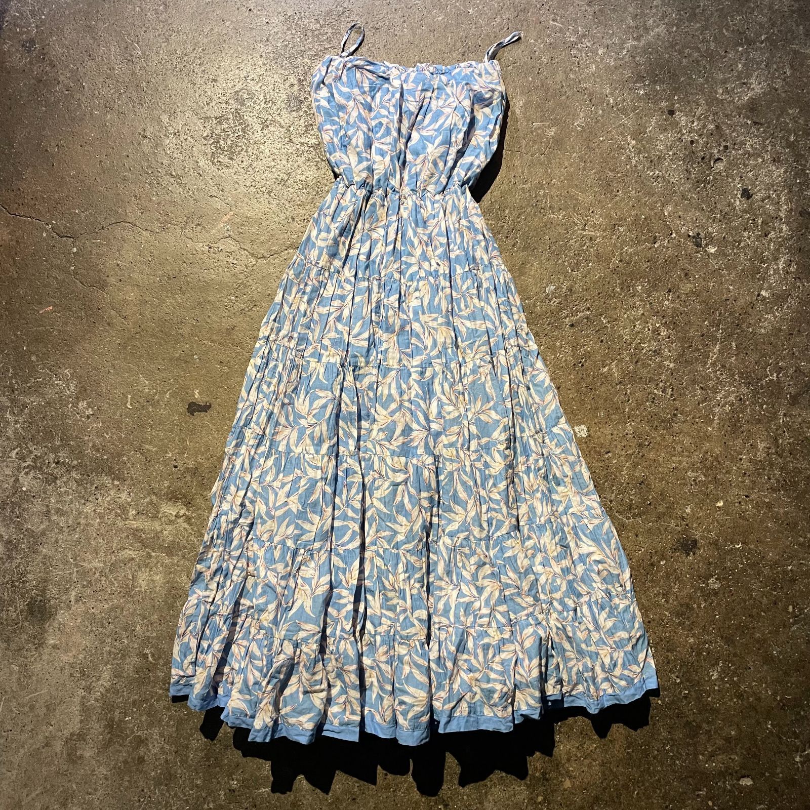 美品⭐️マリハ　草原の夢のドレス　花柄 MARIHA 草原の夢のドレス マリハ リーフ柄 ボタニカル柄 花柄 フラワー