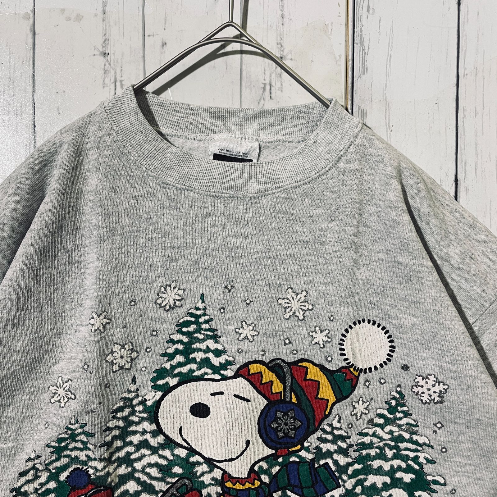 スヌーピー TULTEX USA製 スウェット 90年代 Lサイズ SNOOPY タル