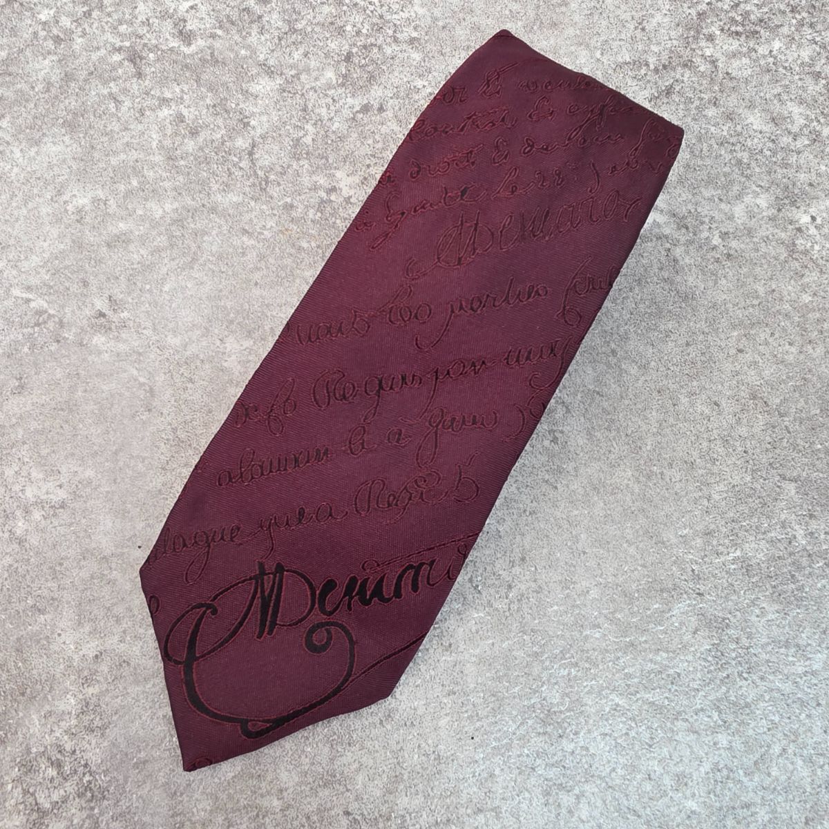 BERLUTI カリグラフィ ネクタイ 未使用品Berluti ベルルッティ