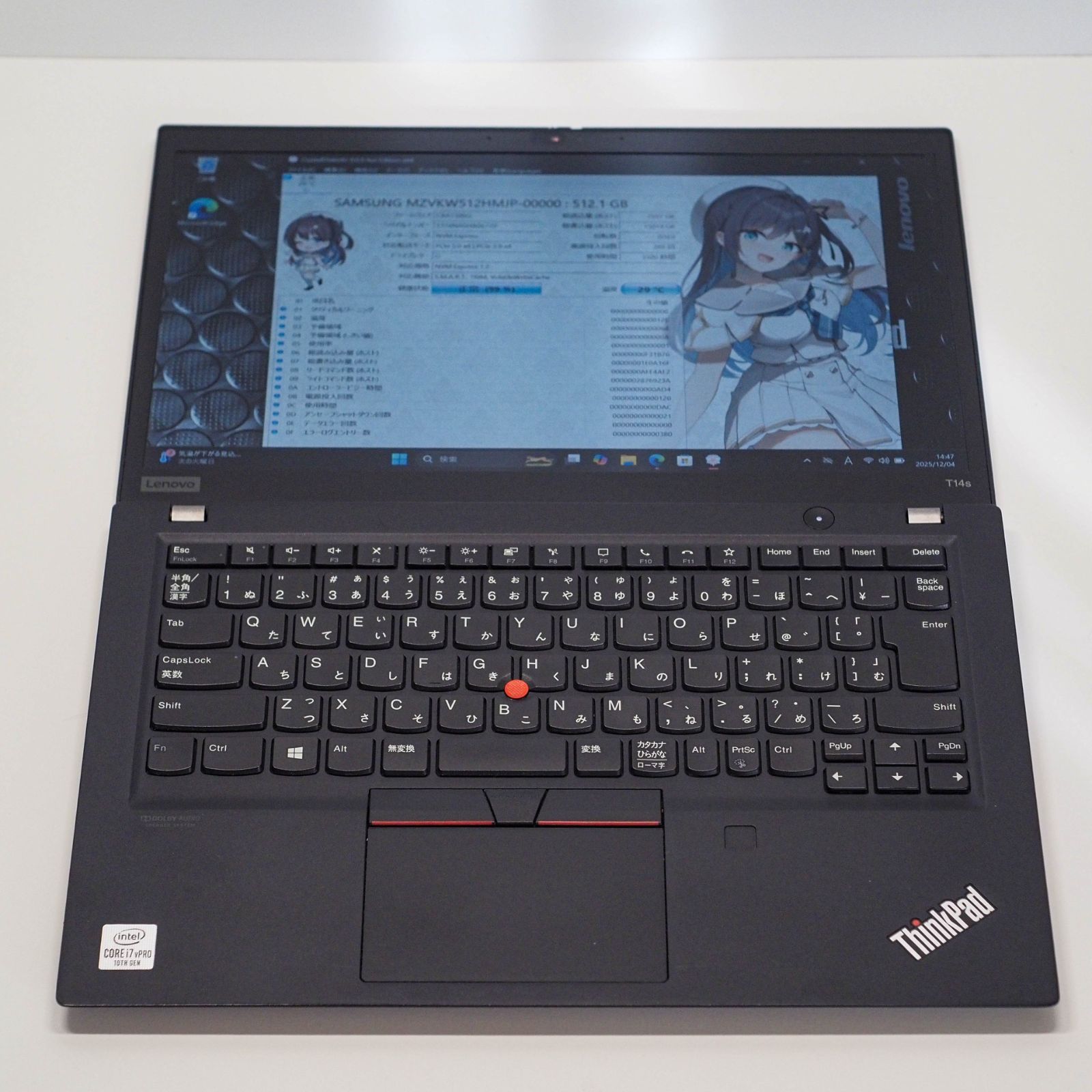 ThinkPad T14s i7 32GB SSD 512GB Win11Pro - メルカリ