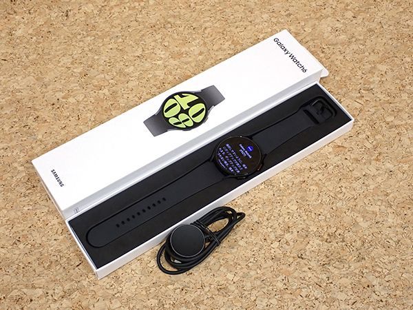 Samsung Galaxy Watch 6 44 mm グラファイト LTEモデル SM スマートウォッチ QFA 56 1