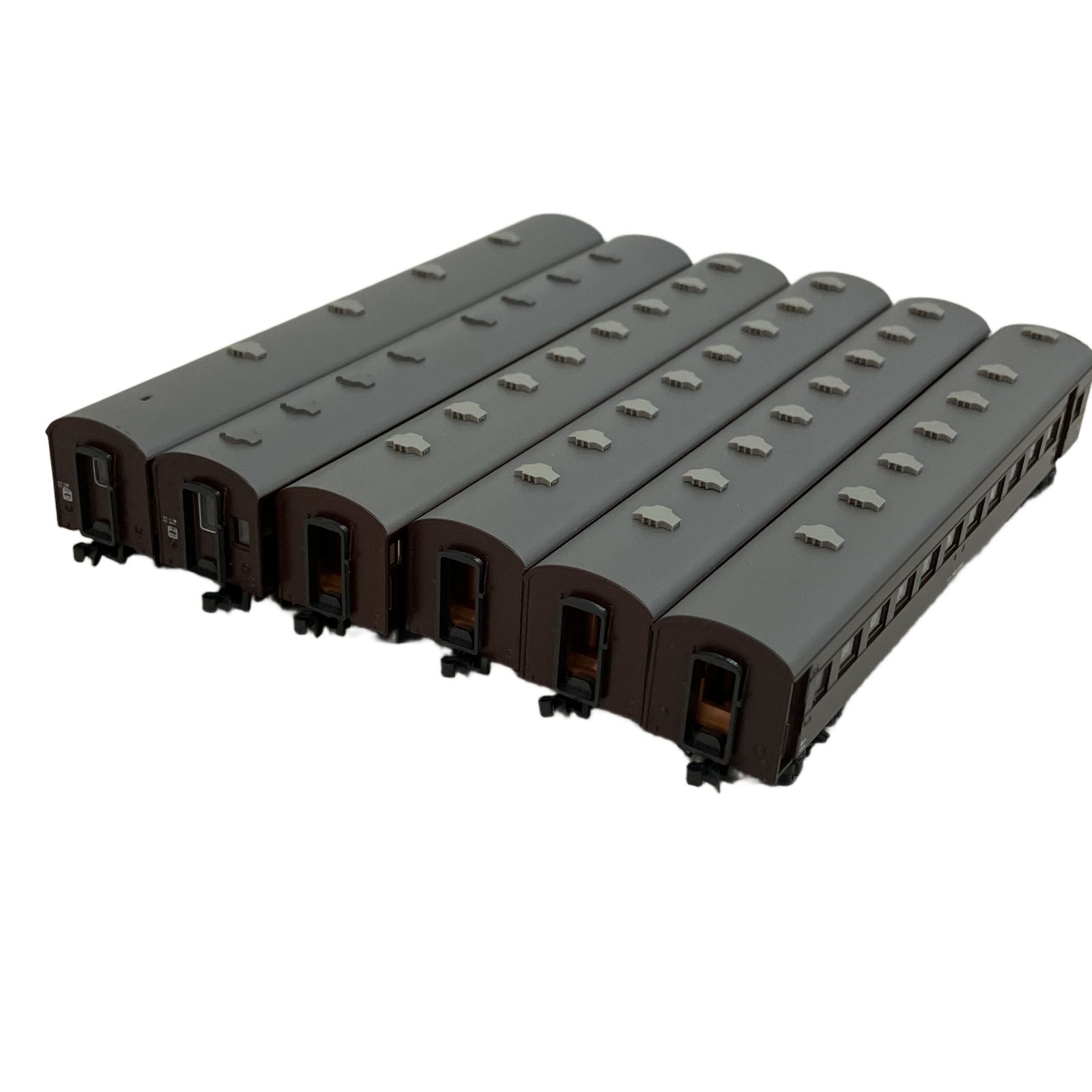 KATO オハニ36 スハ43 茶色 旧型客車 鉄道模型 Nゲージ 6両セット