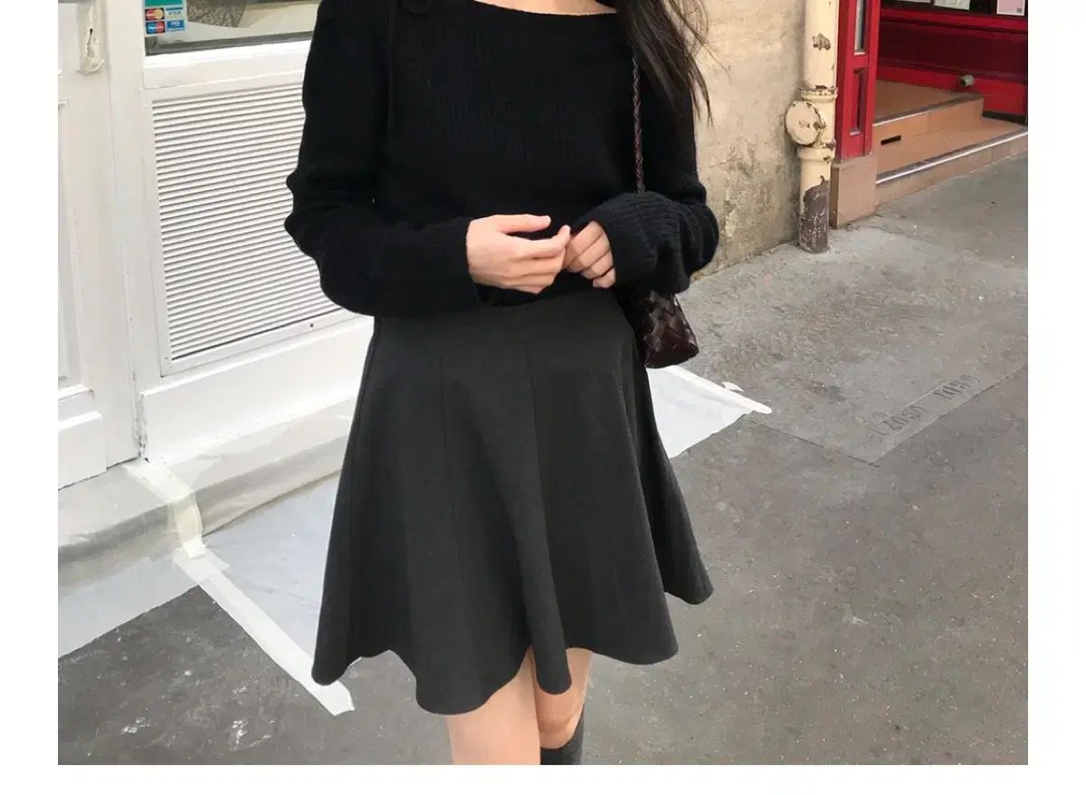 ARCHIVE JTOU オータム フ スカート チャコール M