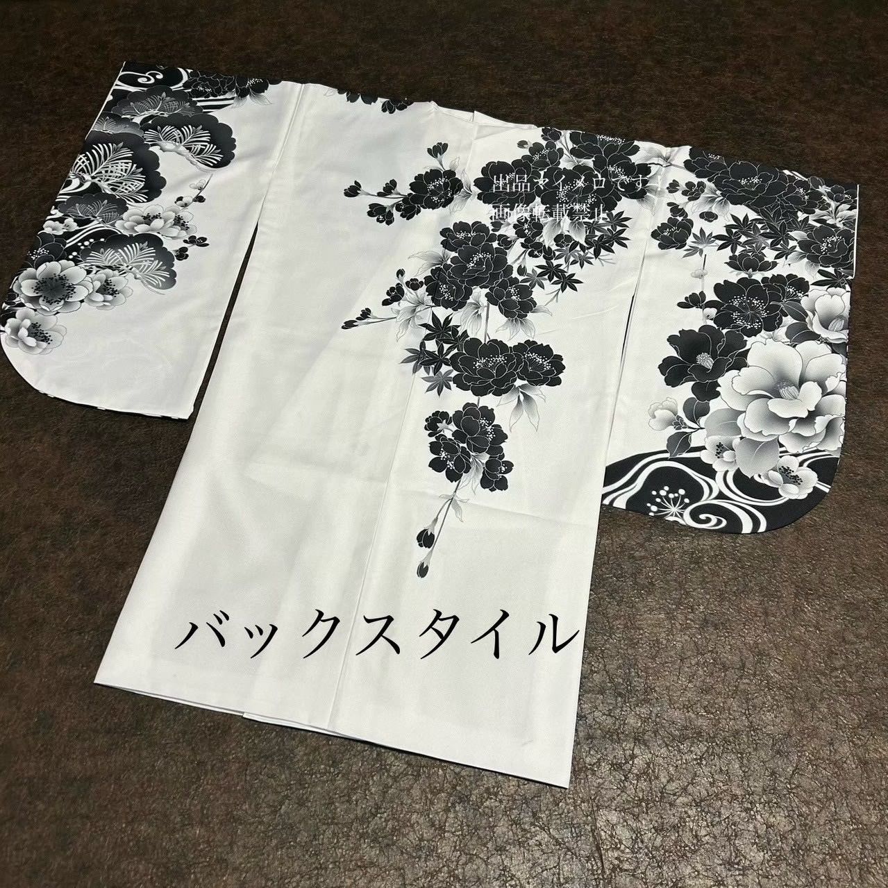 卒業式袴セット 袴4点 袴セット モノトーン 映え二尺袖セット 袴用着物 