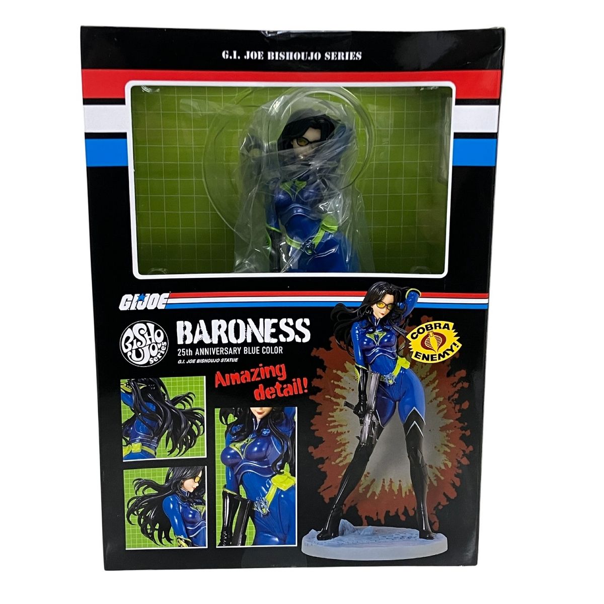 G.I. JOE美少女 バロネス 25thアニバーサリーブルー 未開封 T10685729