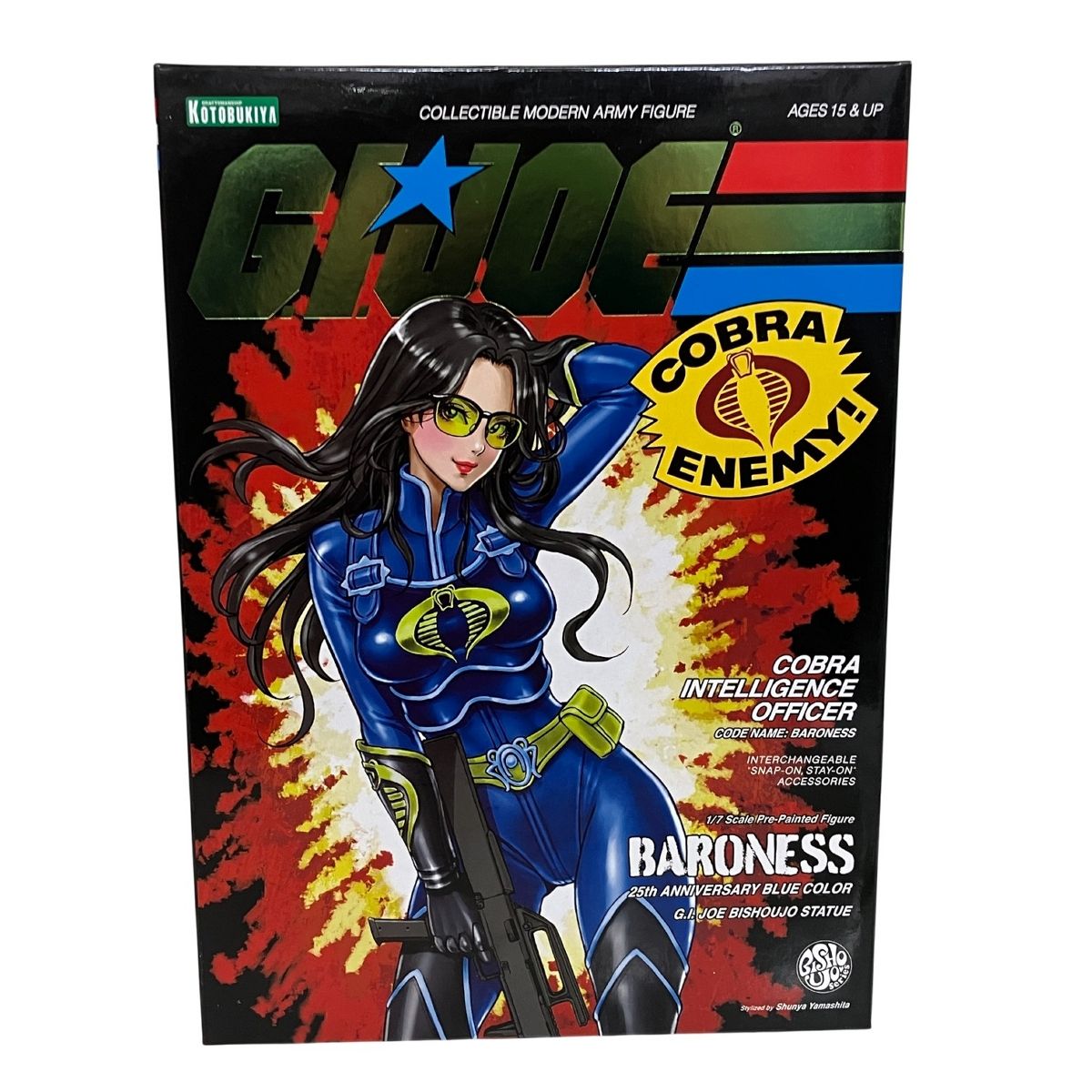 G.I. JOE美少女 バロネス 25thアニバーサリーブルー 未開封 T10685729