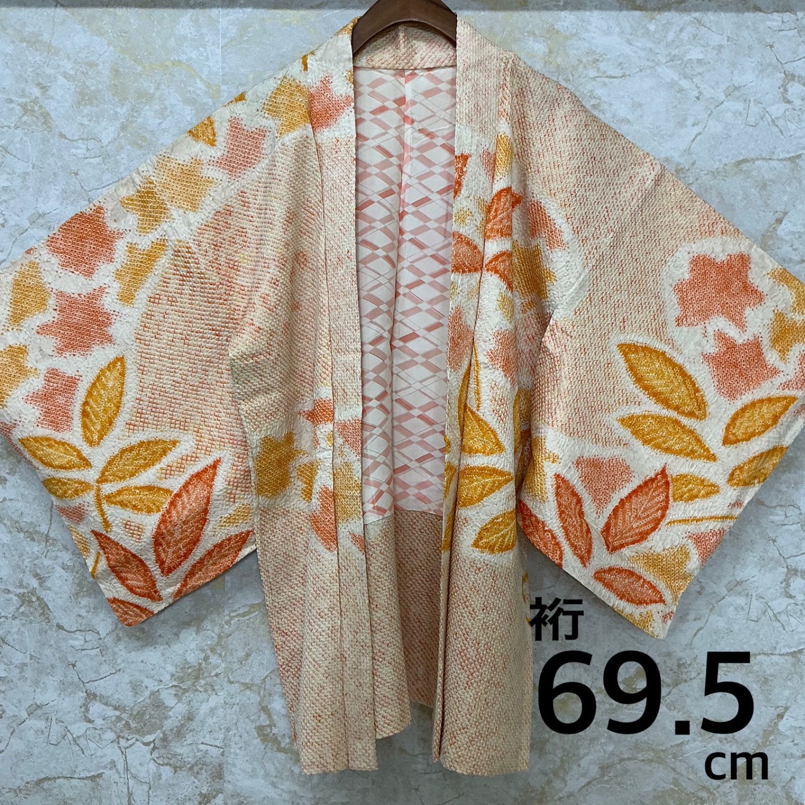 kimono+one◇kimonoarisa◇未使用同然◇日本の総手絞り◇羽織◇友禅