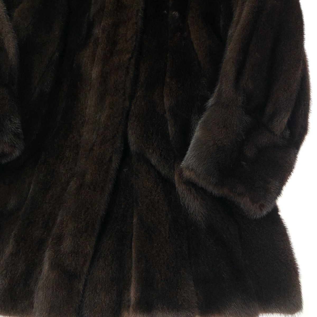 EMBA エンバ ミンクコート サイズ:M ブラックグラマ/毛皮/BLACK GLAMA