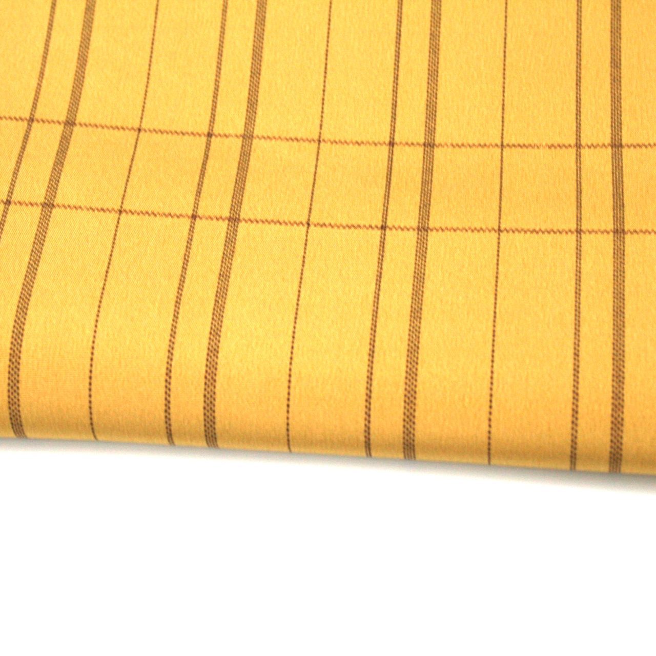 正絹 長襦袢地 反物 格子柄 長襦袢 未仕立て品 絹100％