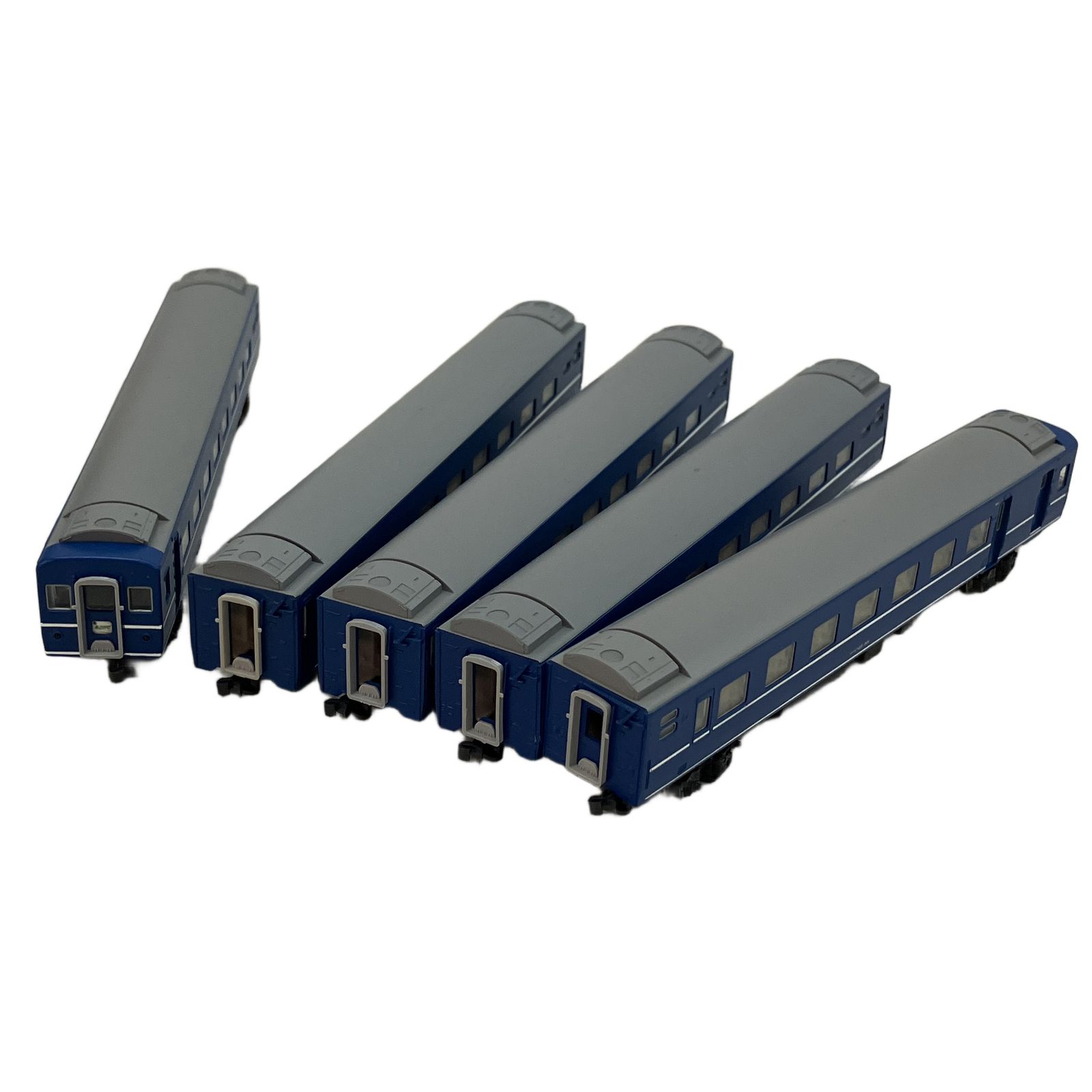 KATO 国鉄 25形 特急形客車 計5両 銀帯 Nゲージ 鉄道模型 カトー