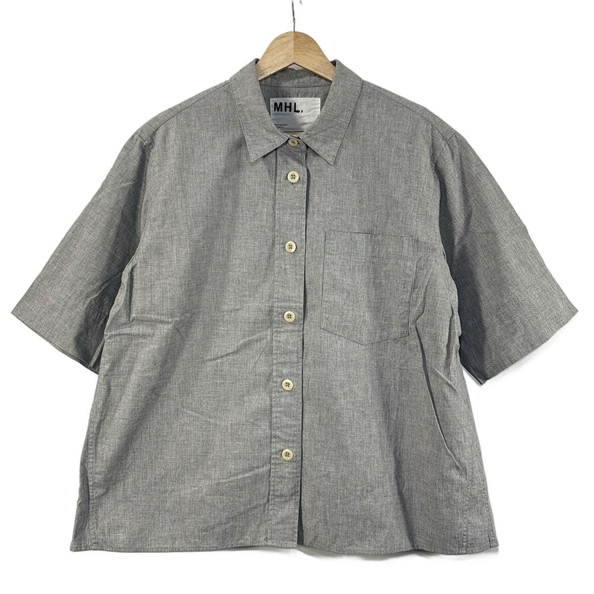 MHL エムエイチエル 半袖シャツブラウス サイズ2 M レディース ライトグレー
